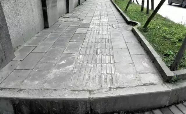 盲道被护栏割成迷宫盲道被护栏割成迷宫，城市管理的盲点与挑战